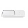 Samsung Wireless Charger Pad Duo White & Travel Charger