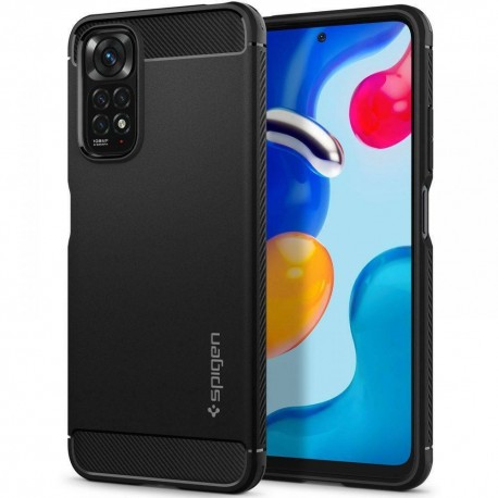 Spigen Rugged Armor Xiaomi Redmi Note 11 / 11s - Matte Black (ACS04417)