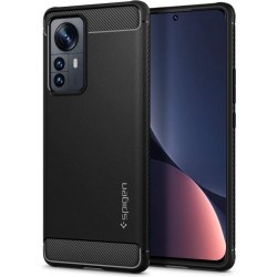 Spigen Rugged Armor Xiaomi 12 Pro - Matte Black (ACS04361)