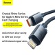 Baseus Crystal Shine Series Cable Type-C to Lightning 20W 1.2m Black
