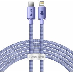 Baseus Crystal Shine Series Cable Type-C to Lightning 20W 2m Lilac
