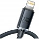 Baseus Crystal Shine Series Cable USB to Lightning 2.4A 1.2m Black