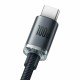 Baseus Crystal Shine Series Cable USB to Type-C 100W 2m Black
