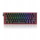 Redragon K617 Fizz RGB Gaming Wired Keyboard - Black (US)