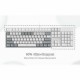 Redragon K617 Fizz RGB Gaming Wired Keyboard - White/Grey (US)