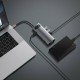 Baseus Multifunctional HUB Docking Station 9 in 1 Type-C Space Gray