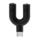 POWERTECH αντάπτορας USB Type-C σε 2x 3.5mm CAB-J052 , Black