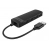 ORICO USB 2.0 hub FL02, 4x USB ports - Black