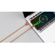 Riversong Cable USB to Type-C 3A Lotus 08 1.2m Orange