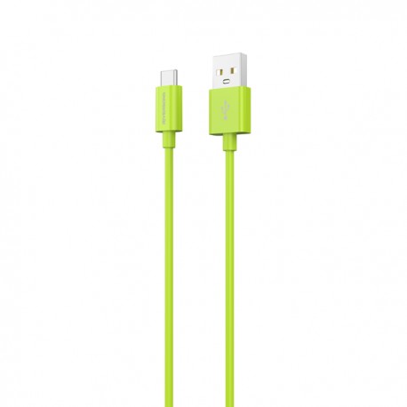 Riversong Cable USB to Type-C 3A Lotus 08 1.2m Green