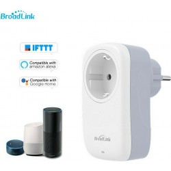 Broadlink SP4L-EU 3500W Smart Socket WiFi Switch With Night Light - Control with Google Home & Alexa - White