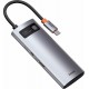 Baseus Multifunctional HUB Docking Station 5 in 1 Type-C Gray