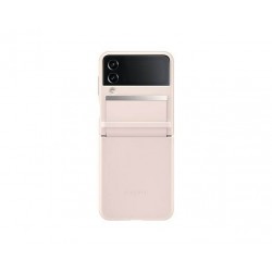 Samsung Leather Flap Cover Galaxy Z Flip4 Peach