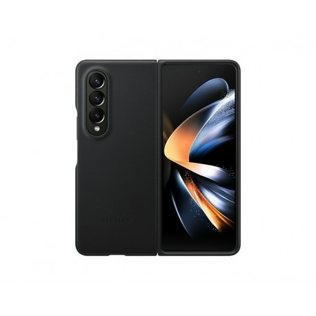 Samsung Leather Cover Galaxy Z Fold4 Black