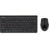 PowerTech set ποντίκι & πληκτρολόγιο PT-940, ασύρματο, 1200dpi, Black