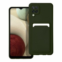 Forcell Card Back Cover Samsung Galaxy A12 - Green