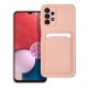 Forcell Card Back Cover Samsung Galaxy A13 5G - Pink