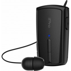 iPro Bluetooth Headset RH120 Retractable Black