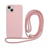 Vivid Silicone Cover Lace Apple iPhone 14 Nude