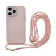 Vivid Silicone Cover Lace Apple iPhone 14 Pro Nude