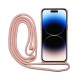 Vivid Silicone Cover Lace Apple iPhone 14 Pro Nude