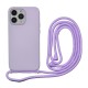 Vivid Silicone Cover Lace Apple iPhone 14 Pro Max Lilac