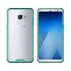 OEM Shockproof TPU Case Gel Anti-Fall Samsung Galaxy A8 2018 - Green