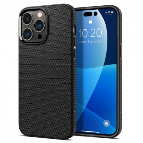 Spigen Case Liquid Air Matte Apple iPhone 14 Pro Max Black