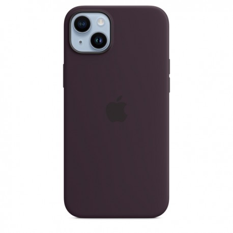 Apple Silicone Case iPhone 14 Plus with MagSafe Elderberry