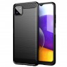 Forcell Carbon Case Samsung Galaxy A22 5G - Black