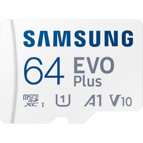 Samsung Evo Plus microSDXC 64GB Class 10 U1 V10