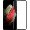5D Full Face Tempered Glass Samsung Galaxy S21 Ultra - Black
