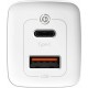 Baseus GaN2 Lite Quick Charger Type-C/USB 65W White