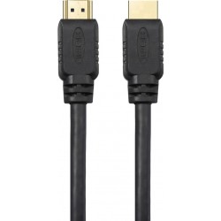 Powertech HDMI 1.4 Cable HDMI male - HDMI male 1.5m Black (CAB-H127)