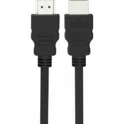 PowerTech καλώδιο HDMI 1.4 19+1, Full HD, CCS, nickel plated, 3m Black (CAB-H140)