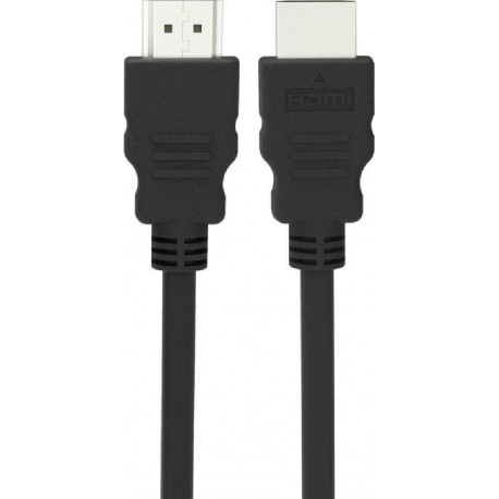 PowerTech καλώδιο HDMI 1.4 19+1, Full HD, CCS, nickel plated, 3m Black (CAB-H140)