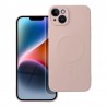 Silicone Mag Cover case iPhone 14 Plus - Pink