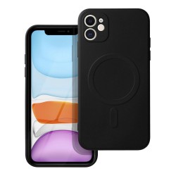 Silicone Mag Cover case iPhone 11 - Black