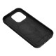 Leather Mag Cover Case iPhone 14 Pro - Black
