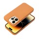 Leather Mag Cover Case iPhone 14 - Orange