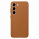 Samsung Leather Cover Galaxy S23 Camel