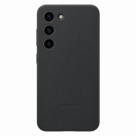 Samsung Leather Cover Galaxy S23 Black