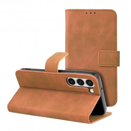 Forcell Tender Book Case Samsung Galaxy S23 - Brown