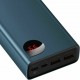 Baseus Powerbank QC 4.0 20000mAh 2xUSB/Type-C/micro-USB Digital Display 65W Blue