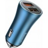 Baseus Car Charger 2xUSB 40W Blue Golden