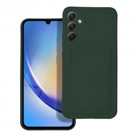 Forcell Card Back Cover Samsung Galaxy A34 5G - Green