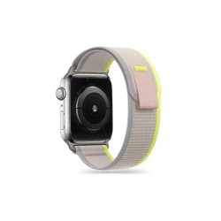 Tech-Protect Nylon Apple Watch Ultra/SE/8/7/6/5/4 (49/45/44/42mm) - Beige