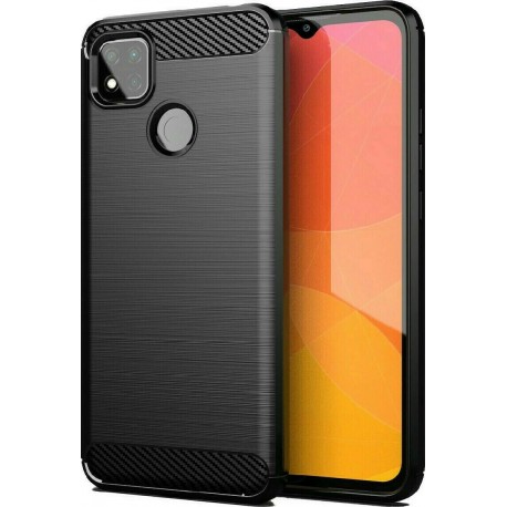 Tech-Protect TPU Carbon Case Xiaomi Redmi 9C - Black