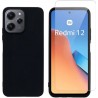 Vivid Set Silicone Matte Case + Tempered Xiaomi Redmi 12 Black