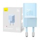 Baseus GaN5 Fast Charger 1C 20W EU Blue